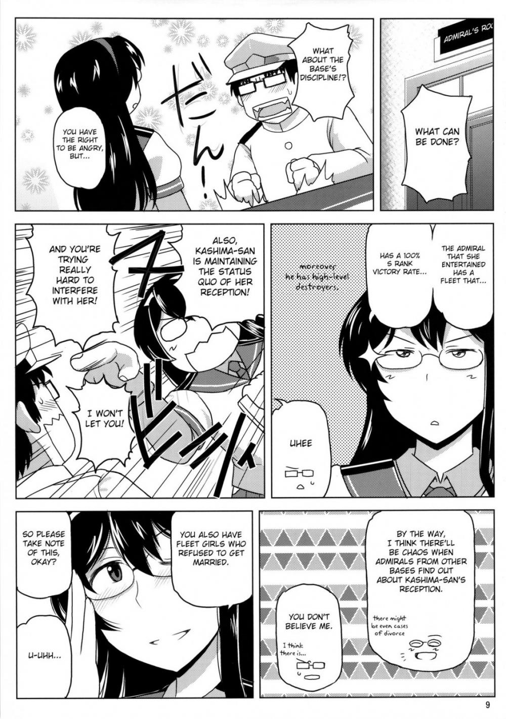 Hentai Manga Comic-A Story About Kashima Being A Lewd Bitch-Read-10